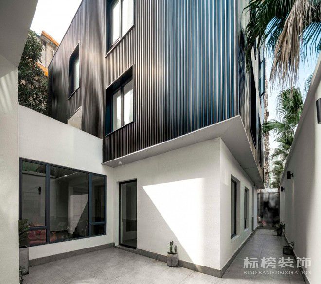 深圳南山办公室装修“黑”空间HJ04DC海角论坛建筑外观设计